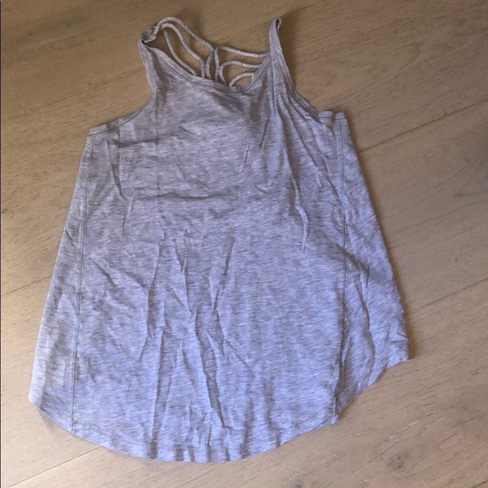 gray ivivva tank top